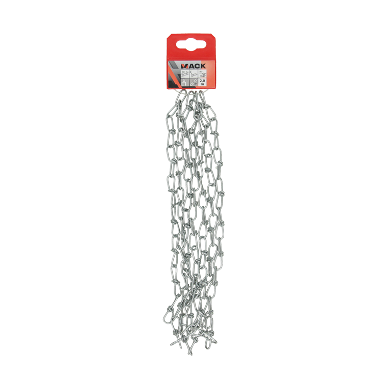 Load image into Gallery viewer, Mack 1005294 - victorketting verzinkt din5686ø 2mm l 28mm 2m wwl 32 kg | 5 stuks