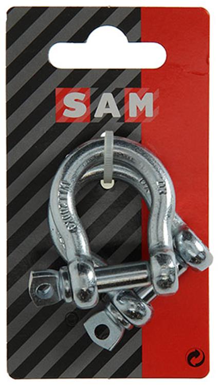 Load image into Gallery viewer, Mack 1008529 - 2 kelven ovaal 8mm verzinkt | 10 stuks