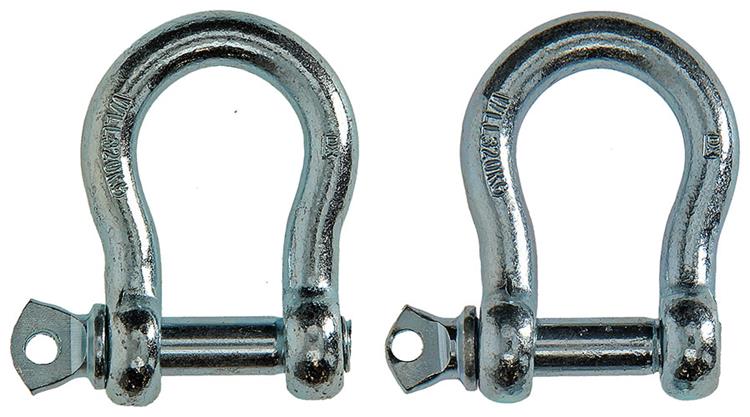 Load image into Gallery viewer, Mack 1008530 - 2 kelven ovaal 10mm verzinkt | 10 stuks