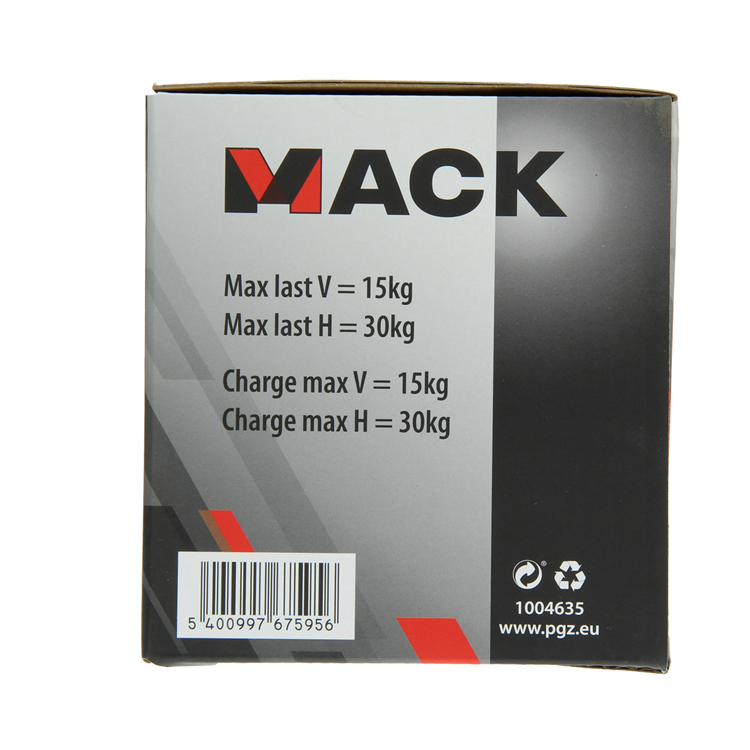 Load image into Gallery viewer, Mack 1004635 - zuignap enkel rood ø 12 cm | 4 stuks