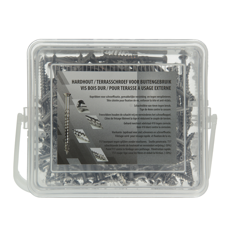 Load image into Gallery viewer, Mack 1004975 - terrasschroef ss410 200st5,0 4,0x60mm | 6 stuks