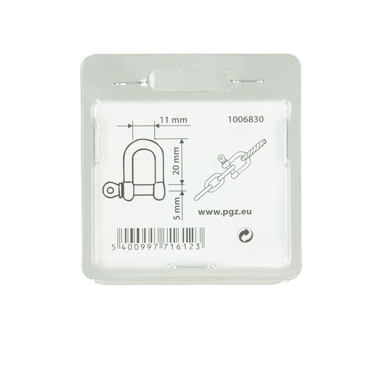 Afbeelding laden in galerijviewer, Mack 1006830 - 2 kelven verzinkt recht bl 3 16 inch - 5mm | 5 stuks