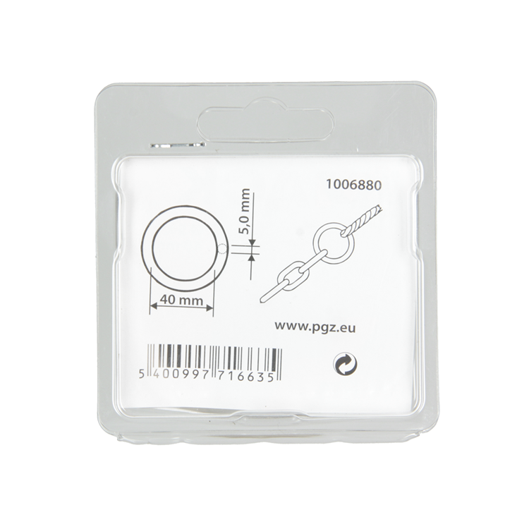 Load image into Gallery viewer, Mack 1006880 - 1 oogring dichtgelast 5x40mm bl | 5 stuks
