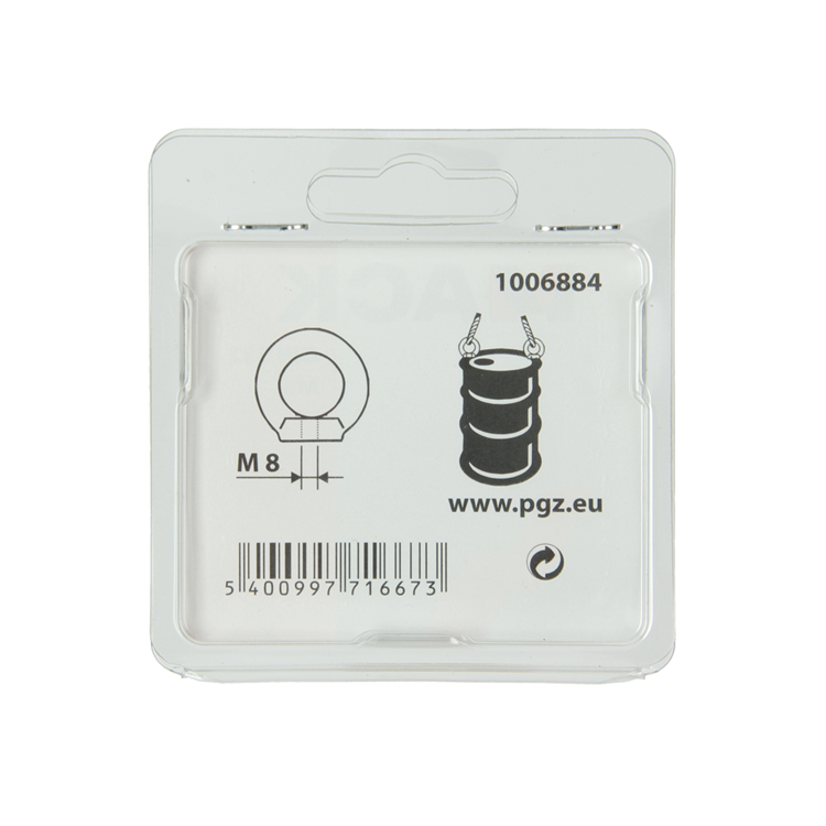 Load image into Gallery viewer, Mack 1006884 - 1 ringmoer verzinkt din 582 m8 bl | 5 stuks