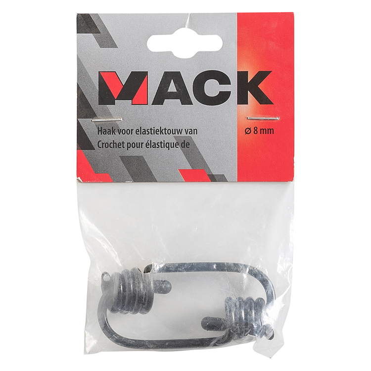 Load image into Gallery viewer, Mack 1006911 - 2 haken voor elastiektouw 8mm | 5 stuks