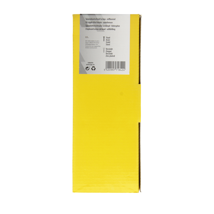 Load image into Gallery viewer, Mack 1006994 - spaanplschrf. vzkop-zelfb geelverz. 50 st 6 x 160 mm | 2 stuks