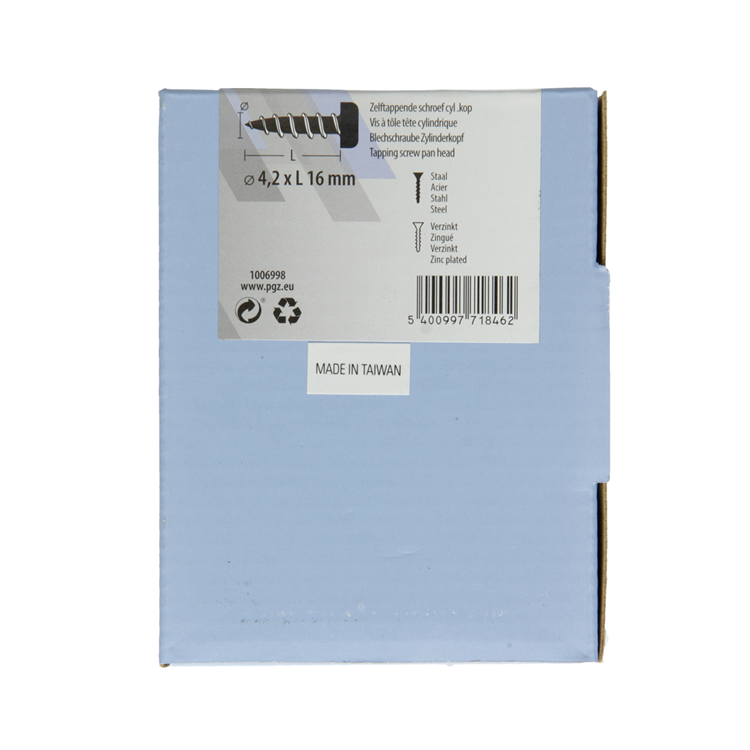 Load image into Gallery viewer, Mack 1006998 - zelftap. schroef cyl. kop 200 200 st 4,2x16mm | 5 stuks