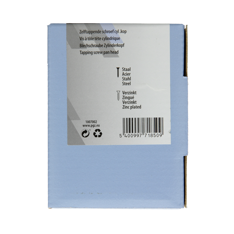 Load image into Gallery viewer, Mack 1007002 - zelftap. schroef cyl. kop 100 100 st 4,8x38mm | 5 stuks