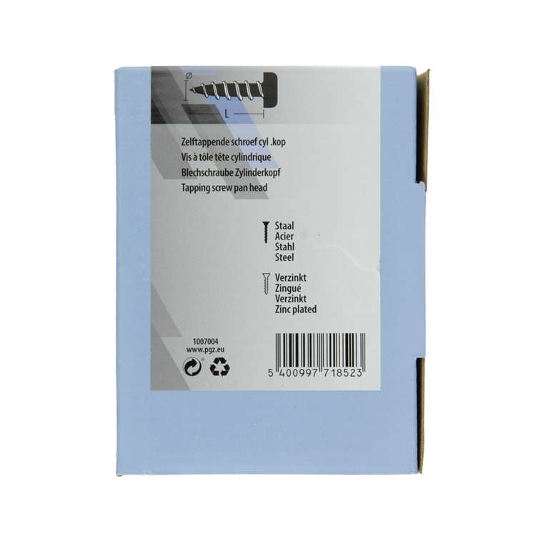 Load image into Gallery viewer, Mack 1007004 - zelftap. schroef cyl. kop 100 100 st 5,5x13mm | 5 stuks