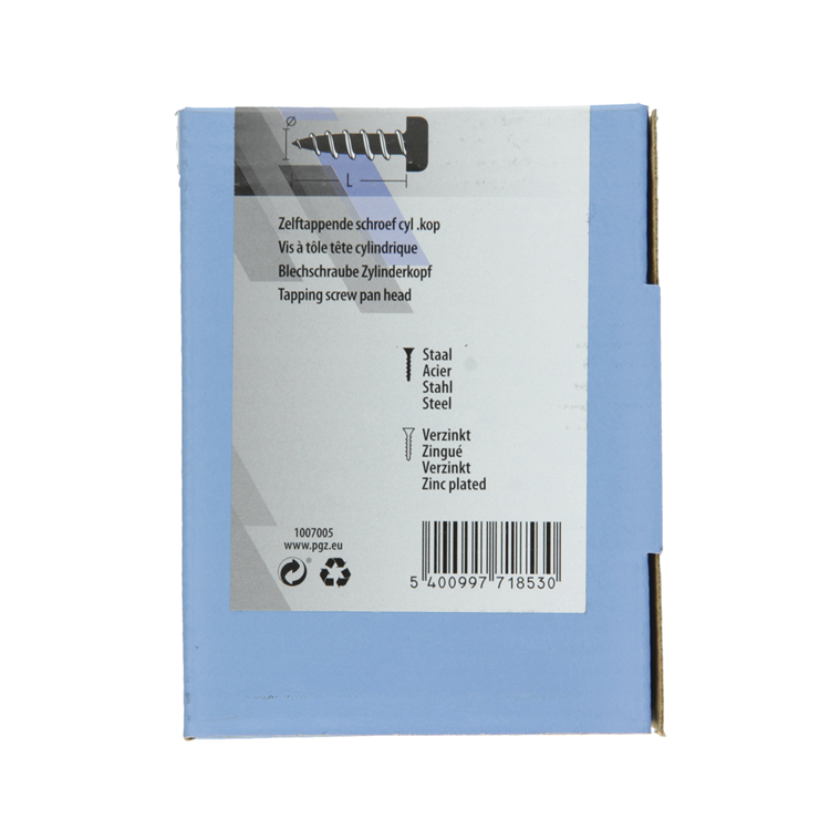 Load image into Gallery viewer, Mack 1007005 - zelftap. schroef cyl. kop 100 100 st 5,5x25mm | 5 stuks