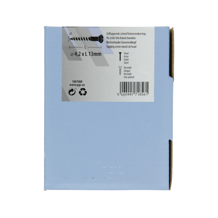 Load image into Gallery viewer, Mack 1007008 - zelftap. schroef bvz kop 200 200 st 4,2x13mm | 10 stuks