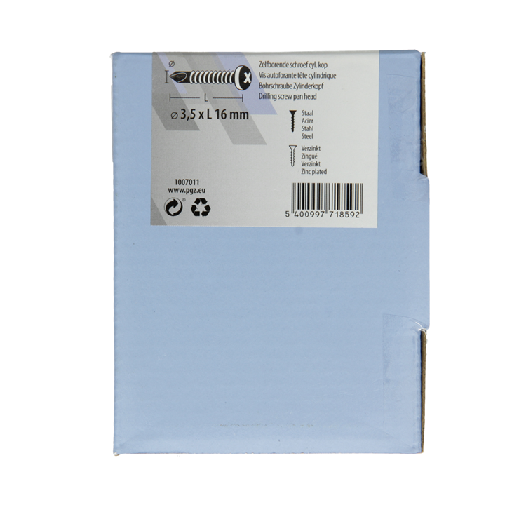 Load image into Gallery viewer, Mack 1007011 - zelfbor. schroef cyl. kop 200 200 st 3,5x16mm | 10 stuks