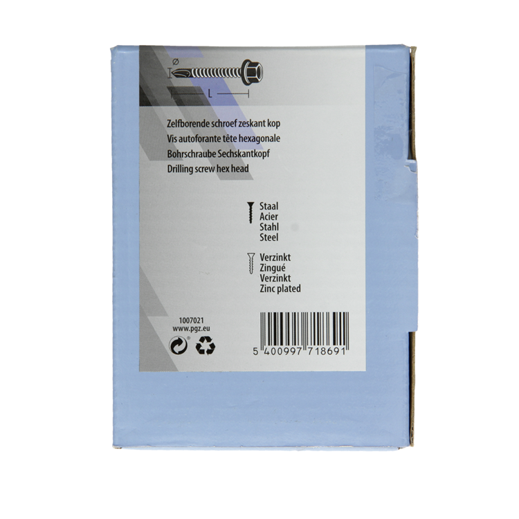 Load image into Gallery viewer, Mack 1007019 - zelfbor. schroef zeskant 200 200 st 4,2x13mm | 10 stuks