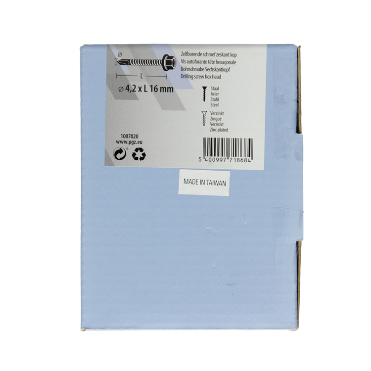Load image into Gallery viewer, Mack 1007020 - zelfbor. schroef zeskant 200 200 st 4,2x16mm | 5 stuks