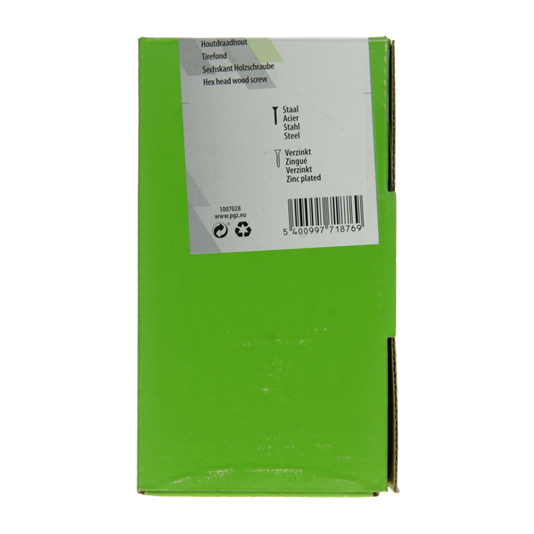 Load image into Gallery viewer, Mack 1007028 - houtdraadbout staal verzinkt 200 st 6 x 30 mm | 5 stuks