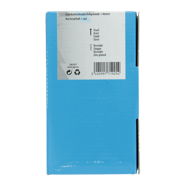 Load image into Gallery viewer, Mack 1007077 - tapbout + moer verzinkt 100 st 8 x 20 mm | 5 stuks