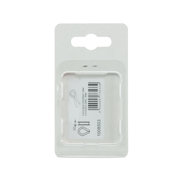 Load image into Gallery viewer, Mack 1008503 - 4 kousen 3,5mm verzinkt | 10 stuks
