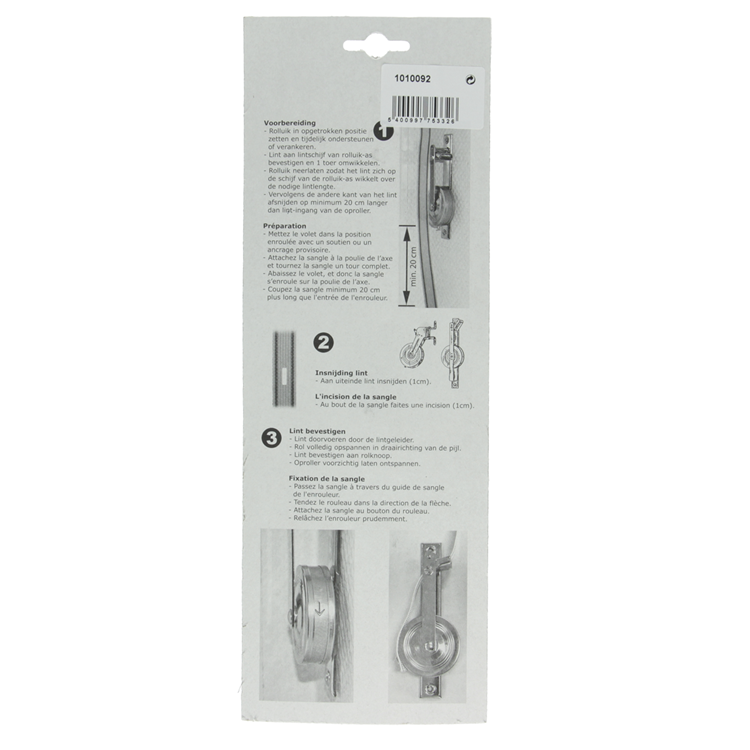 Load image into Gallery viewer, Mack 1010092 - 1 lintoproller opzet 6m 22mm | 5 stuks