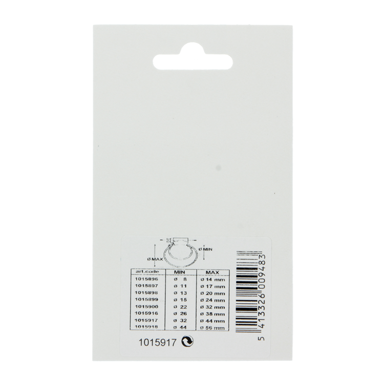 Load image into Gallery viewer, Mack 1015917 - slangklem verz 32-44mm 2st | 10 stuks