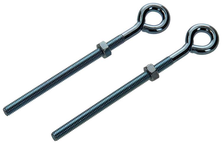 Load image into Gallery viewer, Mack 1008550 - 2 oogbouten + moer m6 x 100mm verzinkt | 10 stuks
