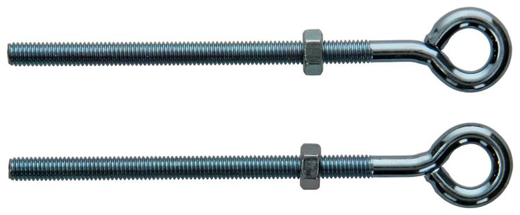 Load image into Gallery viewer, Mack 1008550 - 2 oogbouten + moer m6 x 100mm verzinkt | 10 stuks