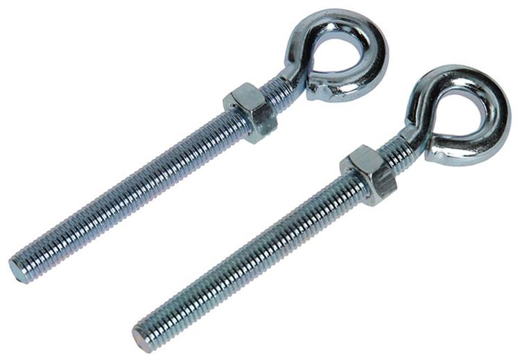 Load image into Gallery viewer, Mack 1008551 - 2 oogbouten + moer m8 x 80mm verzinkt | 10 stuks