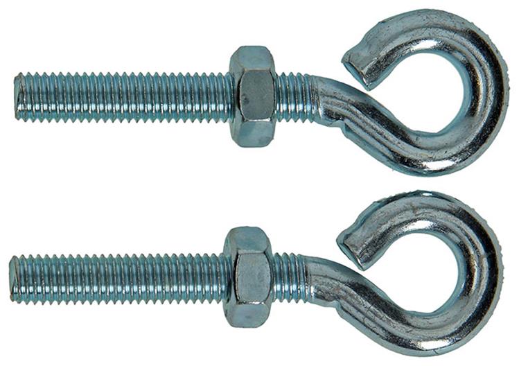 Load image into Gallery viewer, Mack 1008553 - 2 oogbouten + moer m10 x 60mm verzinkt | 10 stuks