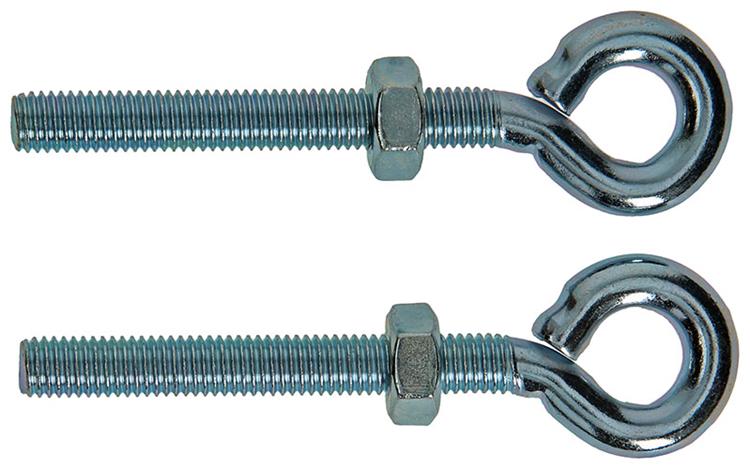 Afbeelding laden in galerijviewer, Mack 1008554 - 2 oogbouten + moer m10 x 80mm verzinkt | 10 stuks