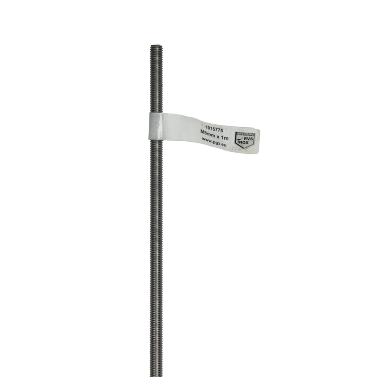 Afbeelding laden in galerijviewer, Mack 1015775 - draadeinden inox a2 din 976 m8x1m | 10 stuks