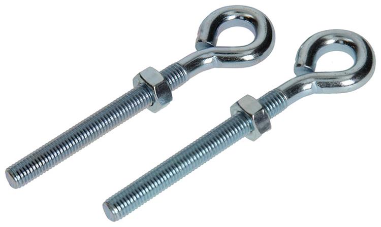 Load image into Gallery viewer, Mack 1008557 - 2 oogbouten + moer m10 x 100mm verzinkt | 10 stuks