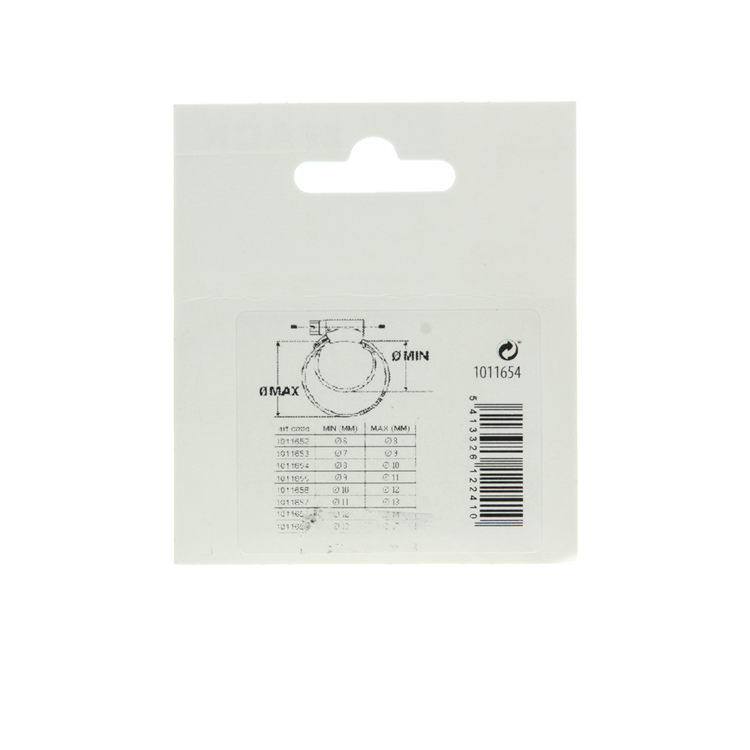 Load image into Gallery viewer, Mack 1011654 - slangklem verz 8-10mm 2st | 12 stuks