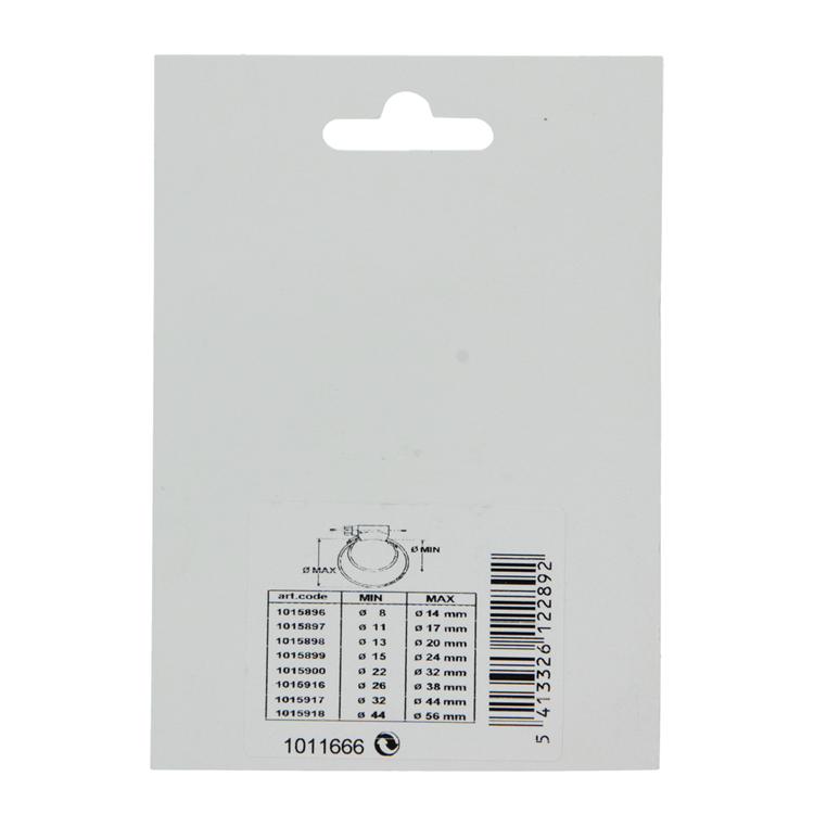 Load image into Gallery viewer, Mack 1011666 - 2 spanringen inox 12mm 40x60mm | 10 stuks