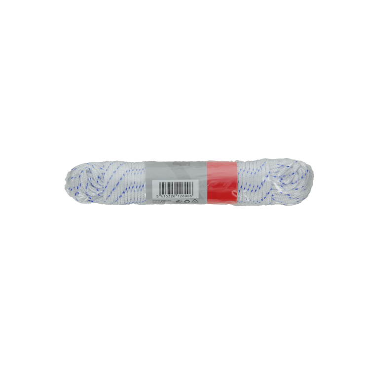 Load image into Gallery viewer, Mack 1014930 - pp gevlochten wit blauw streng2mm 20m | 5 stuks