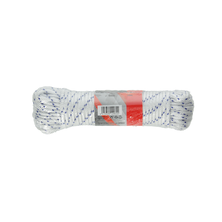 Load image into Gallery viewer, Mack 1014995 - pp gevlochten wit blauw streng4mm 20m | 5 stuks