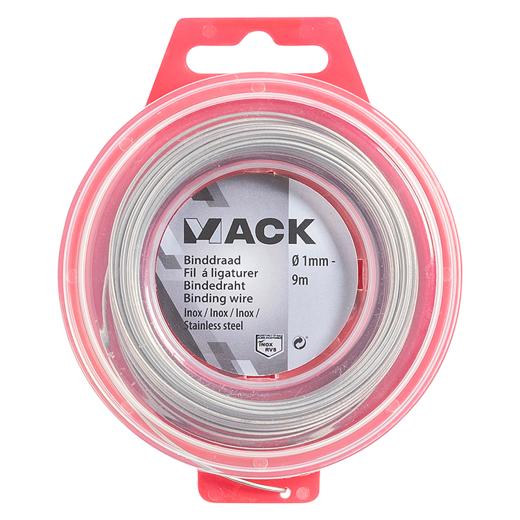 Load image into Gallery viewer, Mack 1015188 - binddraad inox hobby ø1mm - 9m | 6 stuks