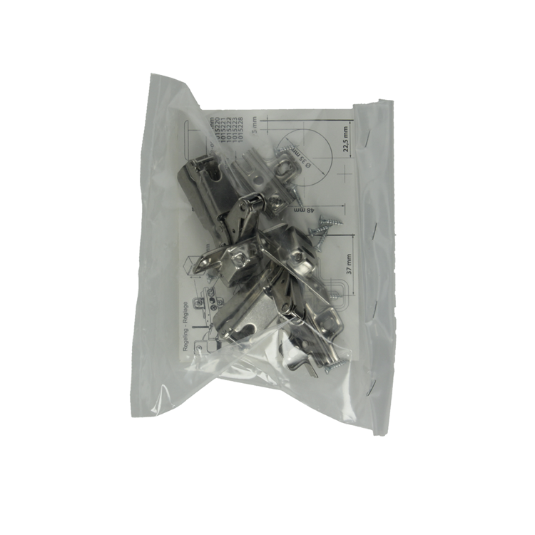 Load image into Gallery viewer, Mack 1015228 - 2 inboorscharnieren slide on 35mm 165° opliggende deur | 10 stuks