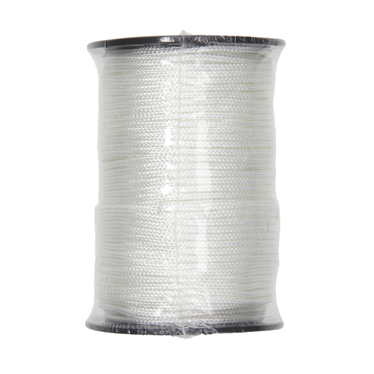 Load image into Gallery viewer, Mack 1013959 - jaloeziekoord nylon wit bobijn3mm 75m | 5 stuks