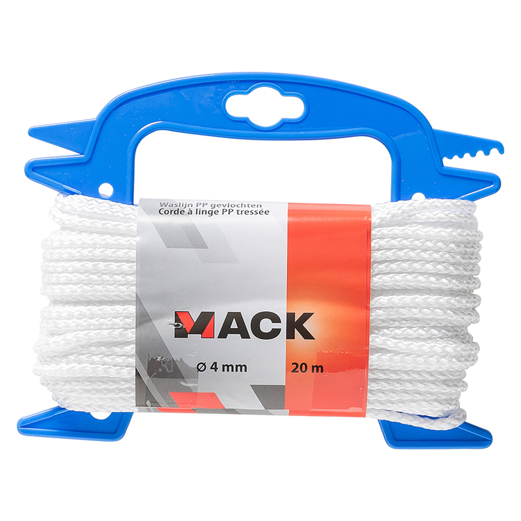 Load image into Gallery viewer, Mack 1013962 - multilon touw wit haspel 4mm 20m | 5 stuks