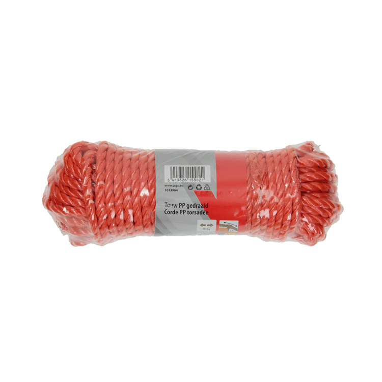 Load image into Gallery viewer, Mack 1013964 - pp gedraaid oranje streng 6mm 15m | 5 stuks