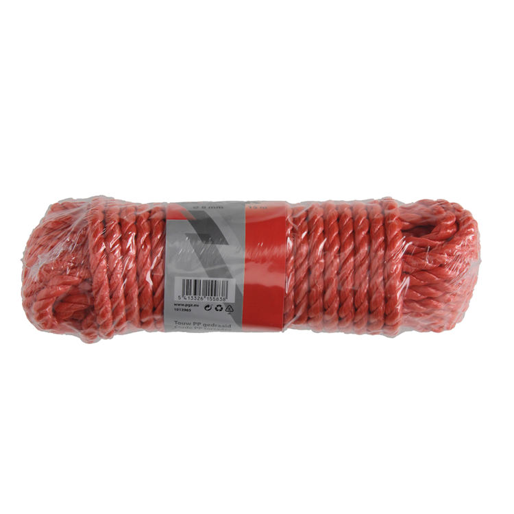 Load image into Gallery viewer, Mack 1013965 - pp gedraaid oranje streng 8mm 15m | 5 stuks