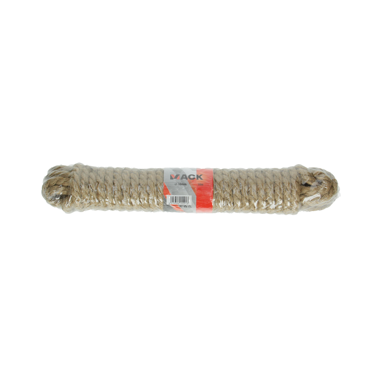 Load image into Gallery viewer, Mack 1013968 - jutetouw gedraaid streng 10mm 10m | 5 stuks