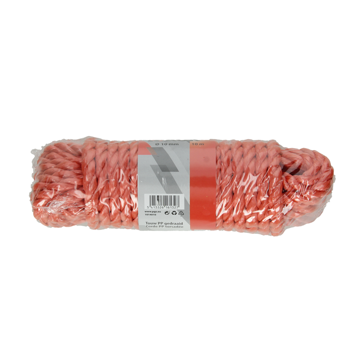 Load image into Gallery viewer, Mack 1014010 - pp gedraaid oranje streng 10mm 10m | 5 stuks