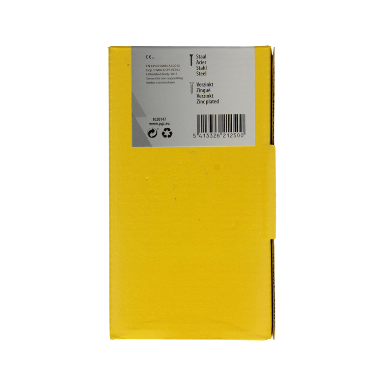 Load image into Gallery viewer, Mack 1020147 - spaanplaatschroef vz kp-zelfb.gvz 200st 4,5 x 50 mm | 2 stuks