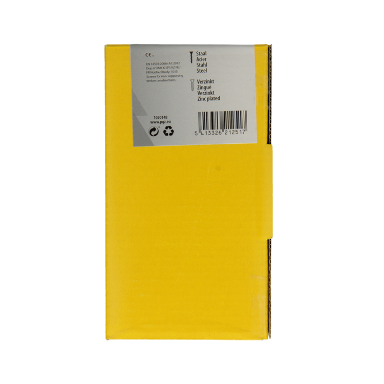 Load image into Gallery viewer, Mack 1020148 - spaanplaatschroef vz kp-zelfb.gvz 200st 4,5 x 60 mm | 2 stuks