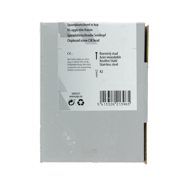 Load image into Gallery viewer, Mack 1020251 - spaanplaatschroef vz kop inox a2 50 st 6,0 x 80 mm | 2 stuks