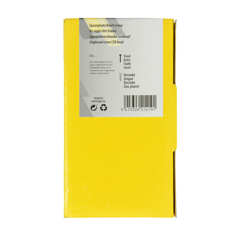 Load image into Gallery viewer, Mack 1020256 - spaanplaatschroef vz kop gvz 500 st 3,5 x 35 mm | 3 stuks