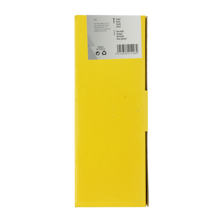 Load image into Gallery viewer, Mack 1020263 - spaanplaatschroef vz kop gvz 500 st 4,0 x 45 mm | 1 stuks