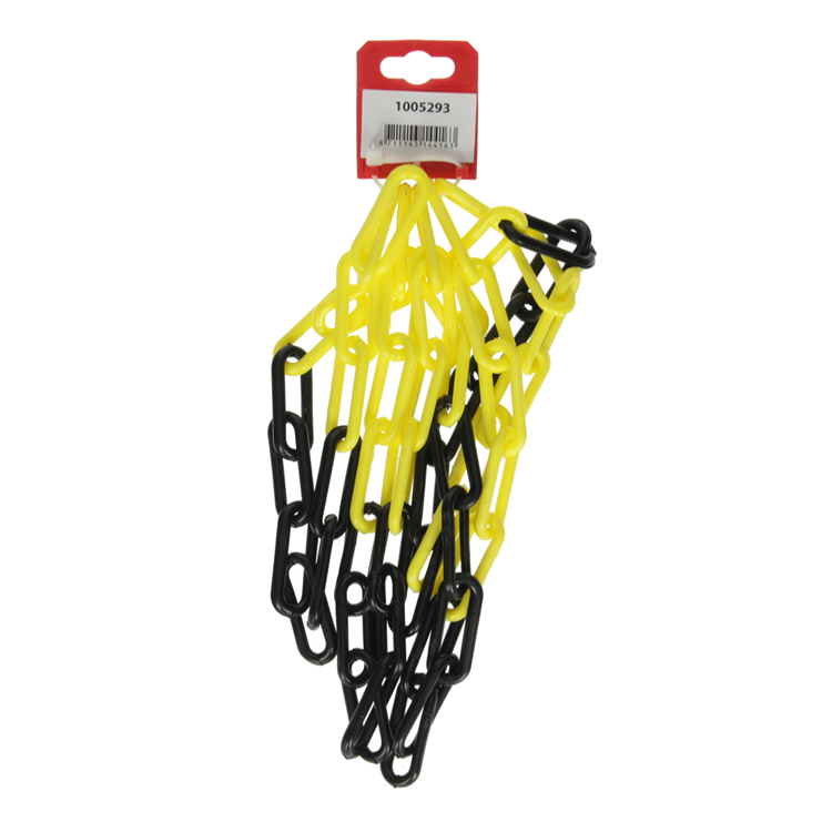 Load image into Gallery viewer, Mack 1005293 - kunststof ketting geel zwart ks-60 6,0x40mm 2mtr | 5 stuks