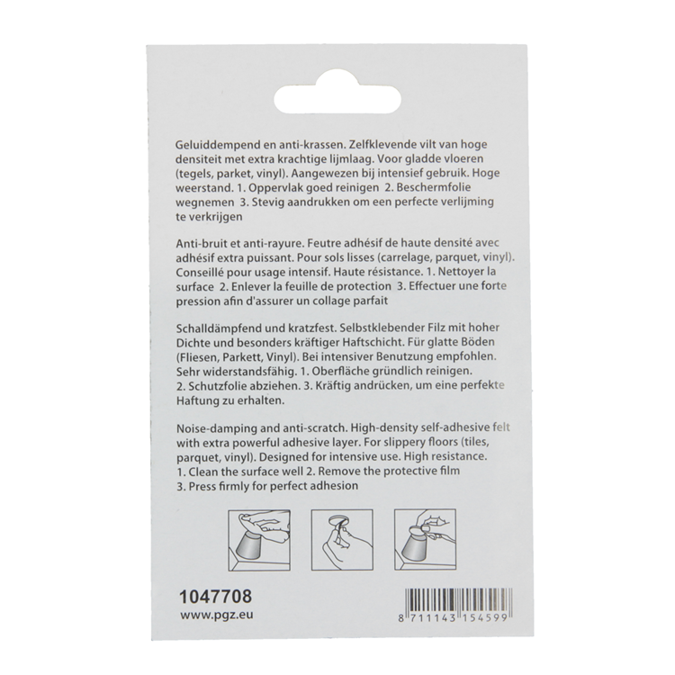 Load image into Gallery viewer, Mack 1047708 - super-vilt zelfklevend beige 13 x 63 mm 8 st pcs | 12 stuks