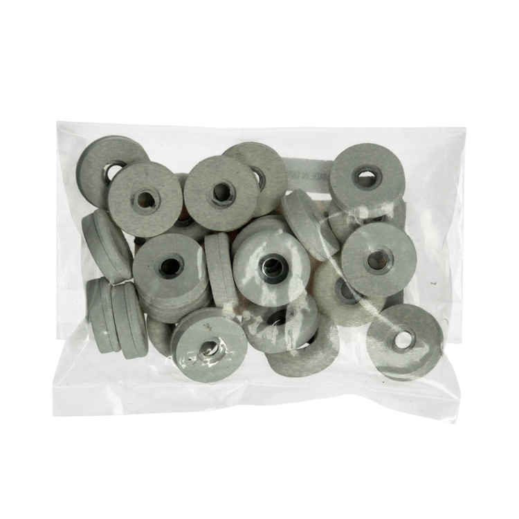 Load image into Gallery viewer, Mack 1047751 - stoeldop rubber wit ø 23 mm 24 st pcs | 6 stuks